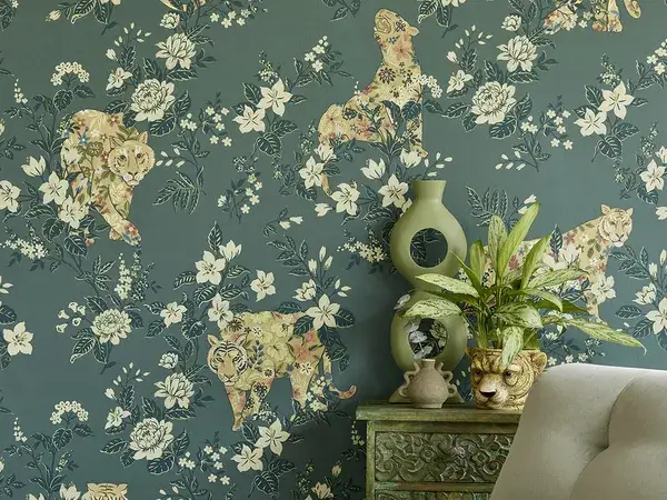 Creëer met behang 1